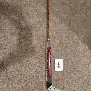Game Used  Detroit Red Wings Jared Coreau Goalie Stick