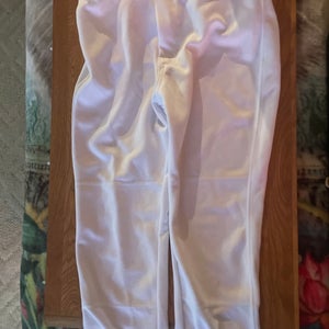 White Unisex XL Youth Easton Game Pants (New)