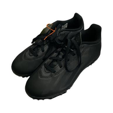 Used Adidas Soccer Indoor Shoes Black Junior 01.5 11859-S000027156