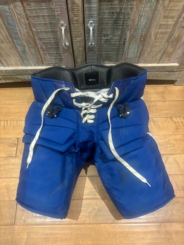 Pro Stock Vaughn SLR4 Pro Carbon Pro Goalie Pants Large Woll