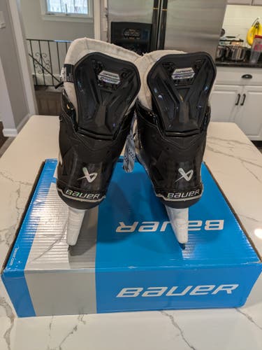 Bauer Supreme Shadow Hockey Skates 6.5 Fit 3 With Upgraded Steel