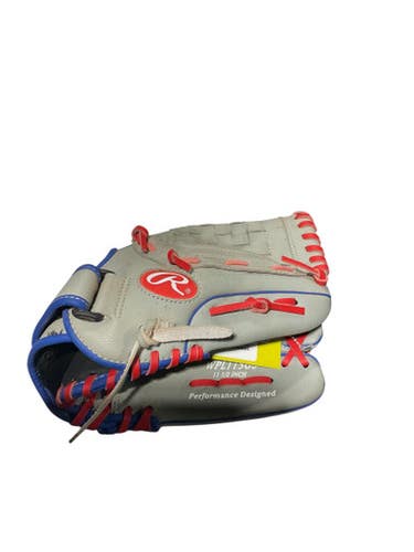Used Rawlings PLAYER SERIES BB/SB Glove RH Throw Grey 11 1/2" 11834-S000043008