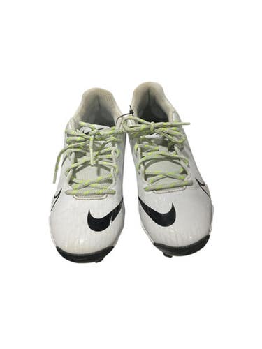 Used Nike HYPER DIAMOND 4 BB/SB Cleats White Junior 03 11834-S000043144