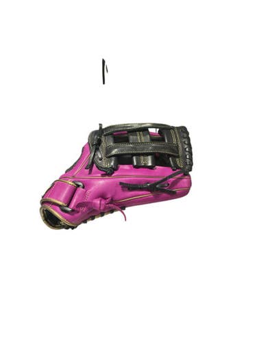 Used Mizuno MVP PRIME BB/SB Glove RH Throw Black And Purple 12" 11834-S000043099