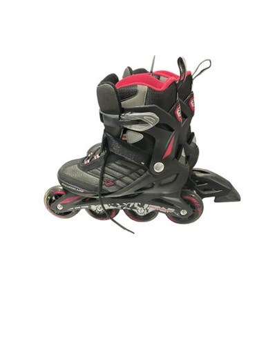 Used Rollerblade ZETR BLADE W Senior Roller Quad Skates Black Senior 6 11834-S000043087