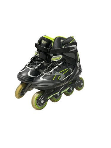 Used Bladerunner ADVANTAGE PRO XT Senior Roller Quad Skates Black Senior 9 11834-S000043086