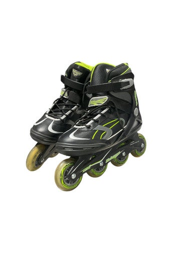Used Bladerunner ADVANTAGE PRO XT Senior Roller Quad Skates Black Senior 9 11834-S000043086