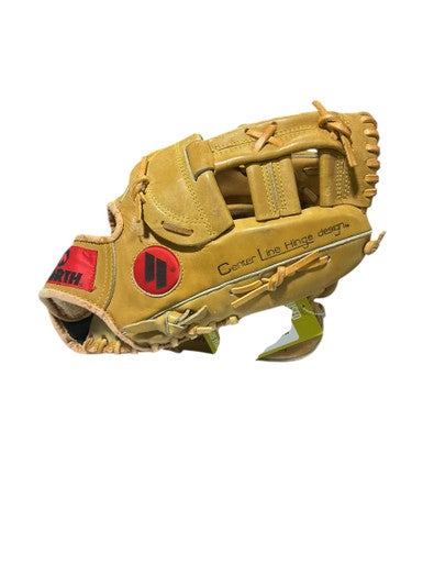 Used Worth CENTER LINE HINGE BB/SB Glove RH Throw Brown 12" 11834-S000043084