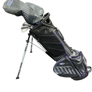 Used US Kids PURP/BLK PUTTER-DRIVER Jr Club Set RH 7 Piece 11834-S000043074