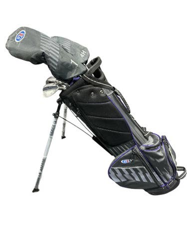 Used US Kids PURP/BLK PUTTER-DRIVER Jr Club Set RH 7 Piece 11834-S000043074