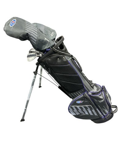 Used US Kids PURP/BLK PUTTER-DRIVER Jr Club Set RH 7 Piece 11834-S000043074