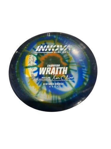 Used Innova CHAMPION WRAITH Disc Golf Driver Navy Blue 11834-S000043054