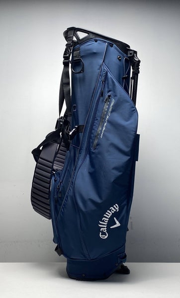 Callaway Hyperlite Zero Stand Bag Navy 4-Way Divide Dual Strap Golf Bag