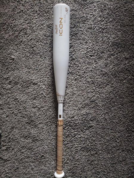 2024 Rawlings Icon Composite USSSA Certified Bat (-10) 19 oz 29" (Used)