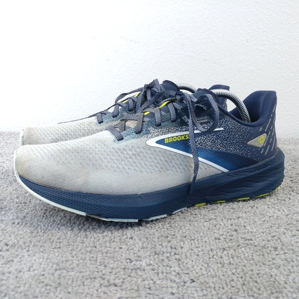 Brooks Launch GTS 10 Mens Size 11 Running Shoes Low Top Trainers Blue Gray