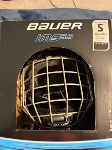 Small Bauer IMS 5.0 Helmet (New)