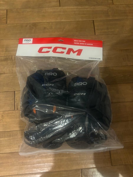 Brand New CCM KP Pro Senior Goalie Knee Guards