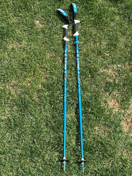 Adjustable Size K2 All Mountain Power 8 Ski Poles 135cm (Used)