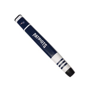NEW Team Golf New England Patriots White/Navy Jumbo Putter Grip w/Marker