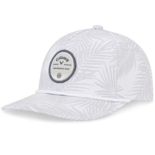 NEW 2025 Callaway Bogey Free Grey Palm Adjustable Snapback Golf Hat/Cap