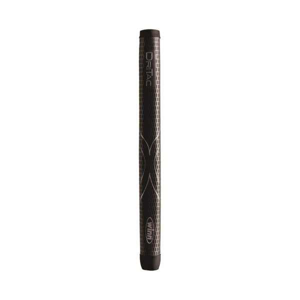 Winn Dri-Tac Putter Grip (Midsize Pistol, Dark Gray, 68DT-DG) NEW