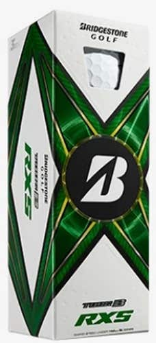 Bridgestone Tour B-RXS Golf Balls (White, 3pk) 1 Sleeve 2024 NEW