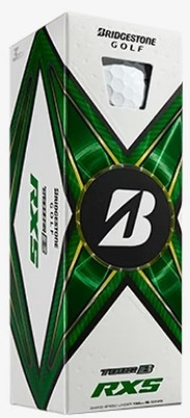 Bridgestone Tour B-RXS Golf Balls (White, 3pk) 1 Sleeve 2024 NEW