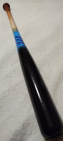 NEW Marucci 33"/31oz AB2 Maple Baseball Bat Black/Natural/Gold/Baby Blue