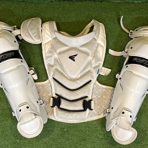 Easton White Medium Jen Schro The Very Best Catcher’s Combo (Chest/Legs only) (New)