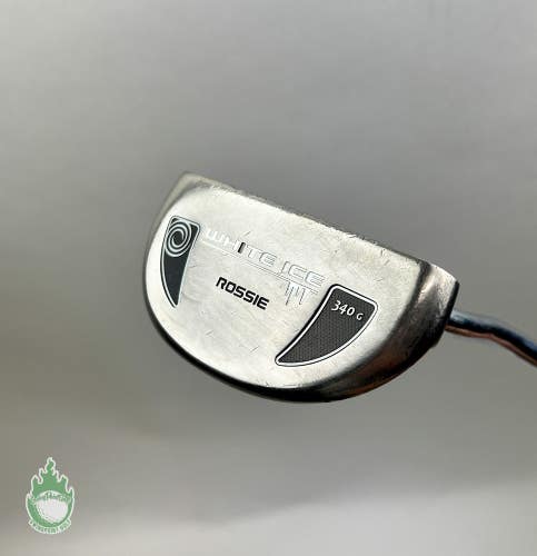 Used Right Handed Odyssey White Ice Rossie 35" Putter Steel Golf Club