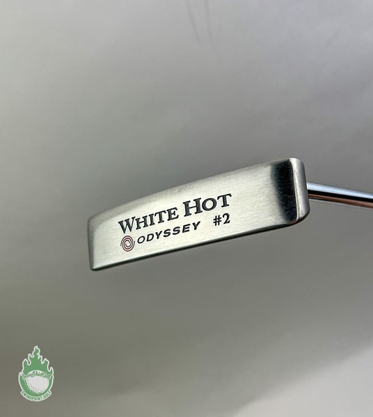 Used Right Handed Odyssey White Hot #2 35" Blade Putter Steel Golf Club