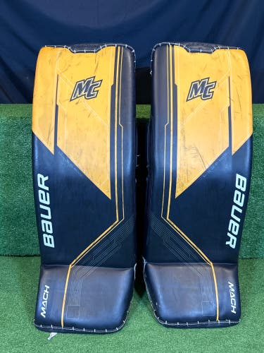 NCAA Pro Stock XS Bauer MACH Goalie Leg Pads (Used)