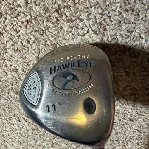 Womens Callaway Hawk Eye Right Handed Golf Club Driver 11 Degree Ladies Flex