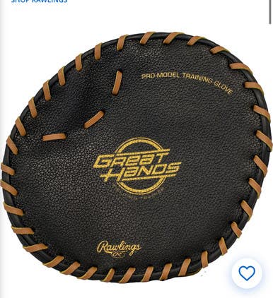 New GREAT HANDS TRAINING GLOVE 11834-TNRGREATHANDS