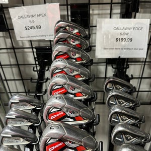 Used Wilson D300 Mens Iron Set RH 5I-PW 11834-S000042092