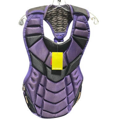 Used Rawlings INTER CHEST GUARD Catchers Chest Protector Purple Intermed 11834-S000018795