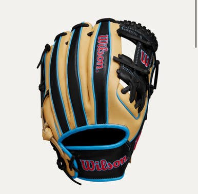 New A1000 1786 25 BLONDE/BLACK/COOL BLU 11.5IN 11834-WILWBW102579115