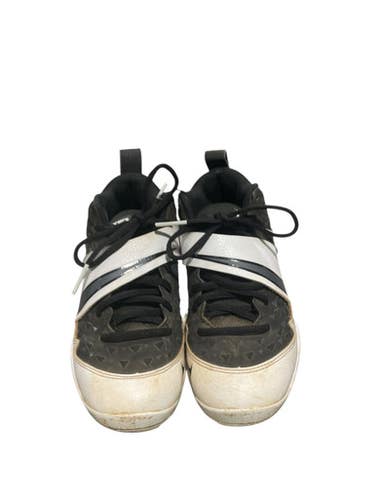 Used Nike BB TROUT CLEATS BB/SB Cleats Black Junior 02.5 11834-S000042876