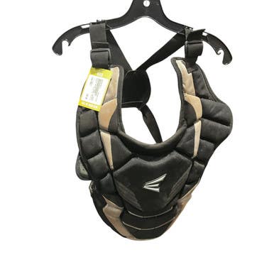 Used Easton BLACK CHEST PROTECTOR Catchers Chest Protector Black Adult 11834-S000042615