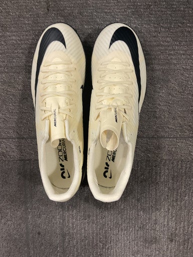 Used Nike ZOOM VAPOR 15 ACADEMY TURF Soccer Turf Shoes Tan Senior 9 11614-S000225940