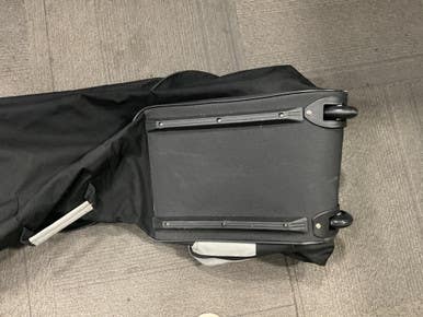 Used WHEELED GOLF TRAVEL BAG Travel Bag Black 11614-S000225912