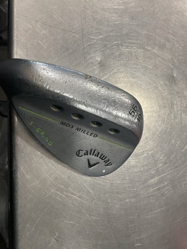 Used Callaway MD3 S GRIND Golf Wedge Mens LH 56 Degree 11614-S000225901