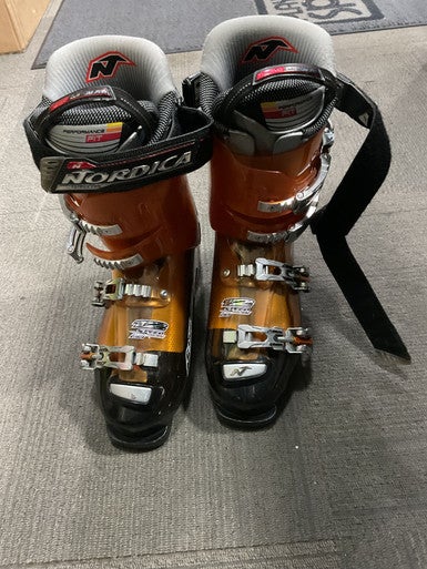 Used Nordica 12 SPEED MACHINE Mens DH Ski Boot Orange 270 MP - M09 - W10 11614-S000225882