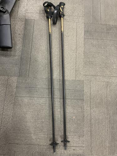 Used SWANS SKI POLES Mens DH Ski Pole Black 125 cm / 50 in 11614-S000225799