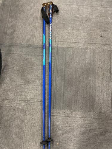 Used Atomic SKI POLES Womens DH Ski Pole Royal Blue 115 cm / 46 in 11614-S000225798