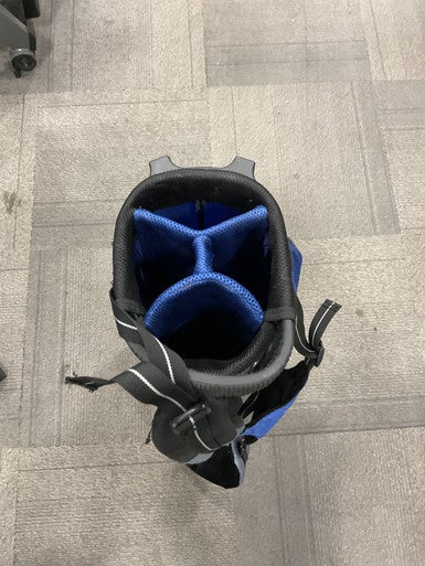 Used US Kids USKG 60 Teen Stand Bag Black And Navy Blue 11614-S000225763