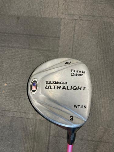Used US Kids WT-25 Jr Fairway Wood RH 3 Wood 11614-S000225776