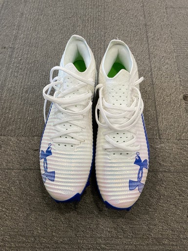 Used Under Armour NEW UA BLUR PRO CLEATS Adult FB Cleats Royal Blue Senior 12 11614-S000225756