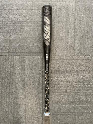Used Louisville Slugger SOLO SLS6X8-21 BB/SB USSSA 2 3/4 Bat Black 29" 11614-S000225743