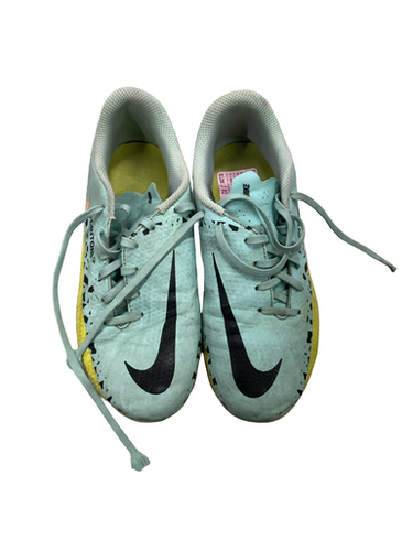Used Nike PHANTOM Soccer Cleats Carolina Blue Junior 02 11613-S000172499